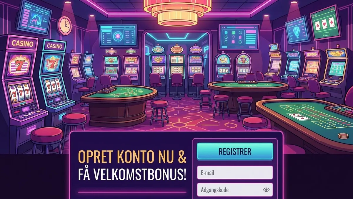 Registrering med bonus